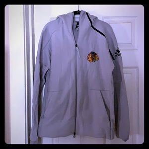 Adidas Blackhawks hooded jacket